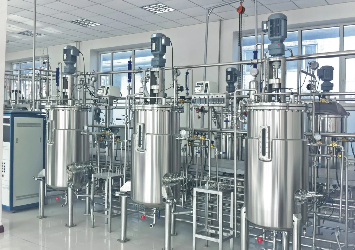 Industrial Stainless Steel Bioreactor 500l 1000l 2000l 5000l Cell ...