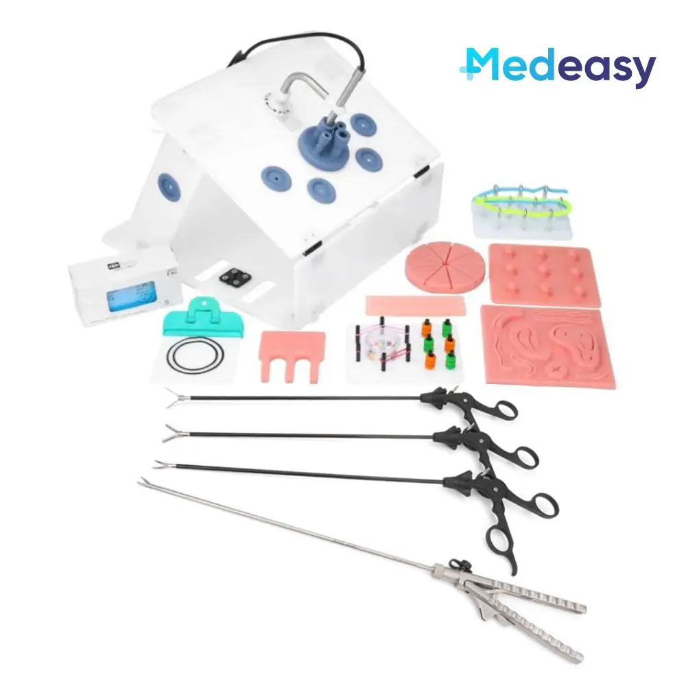 Gynecology Laparoscopic Training Box Simulator Full Set
