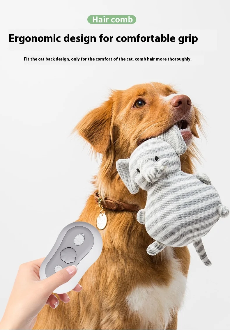 Pet Spray Comb Cat Cleaning Massage Comb One-click Spray Anti-flying Hair to Remove Floating Comb Pet Supplies factory
