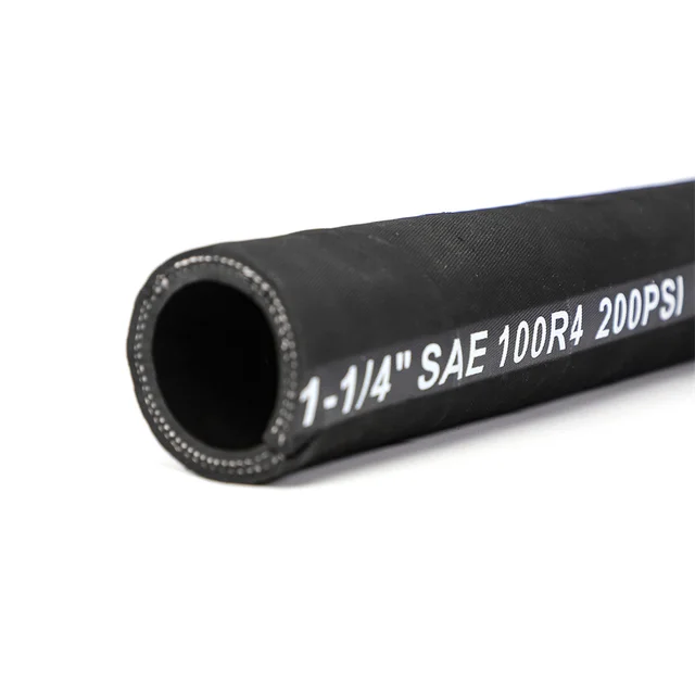 Universal Pressure Textile and Steel Wire Reinforced R4 Suction or Return Hose