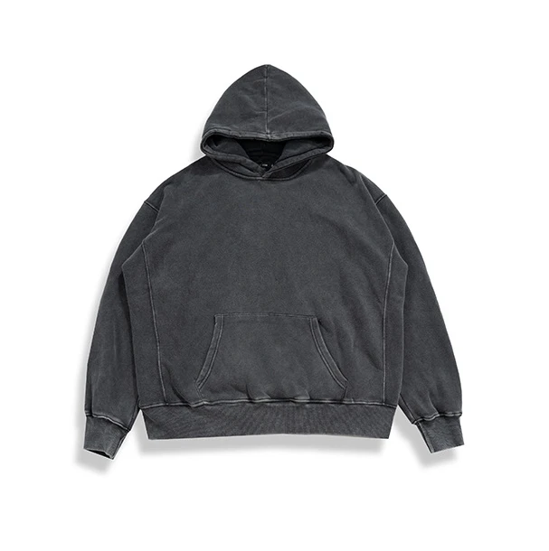 Oem Heavyweight Hoodie Blanks Vintage Wash,Black Acid Wash Oversize ...