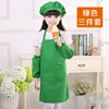 traje de sombrero verde