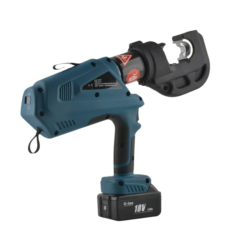 Charging Battery Press Tool Electric Powered Hydraulic Crimping Tools EZ-400 for 16-400 Sqmm Professional Cable Crimping Task