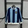 Striped blue