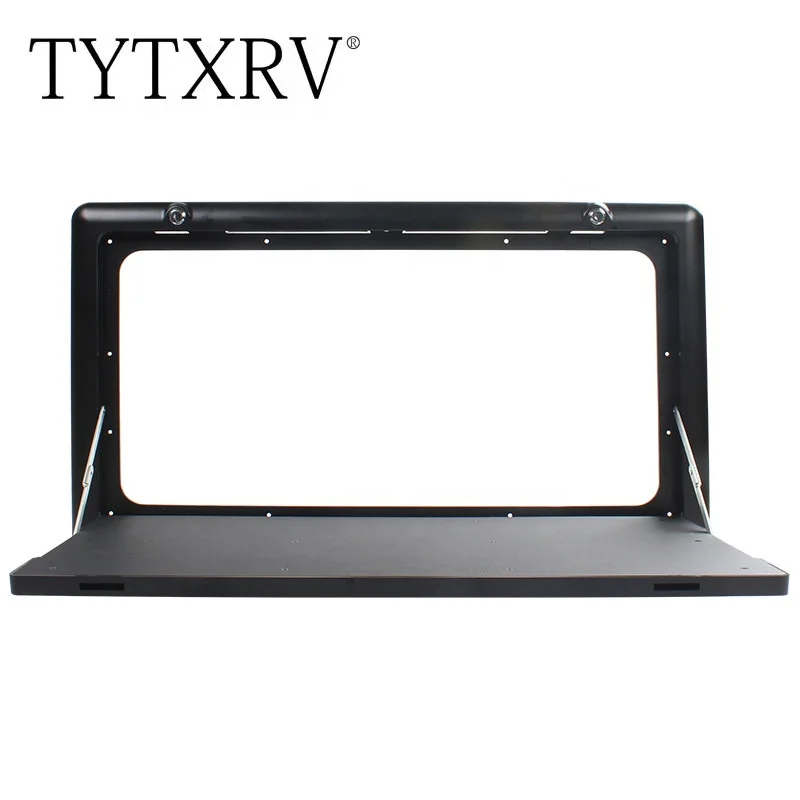 Foldable RV Picnic Table - 31.5x17.7 Inch Aluminum Alloy Wall Mount Table For Campervans & Motorhomes