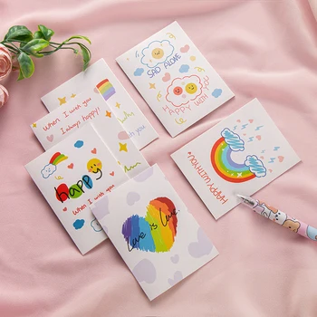 Creative Kids Cute Greeting Card Children's Day Personalized Thank You Card Banquet Party Birthday Greeting Card Custom Printing