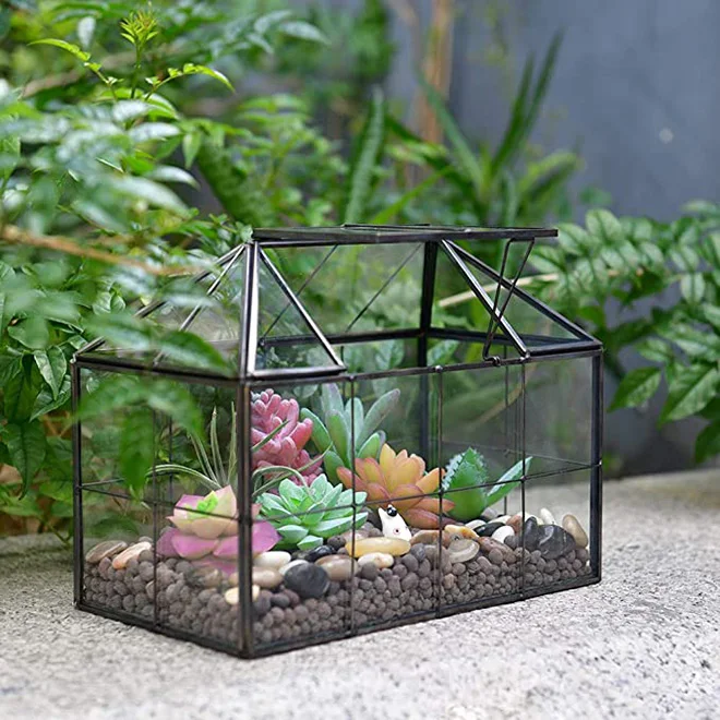 Recinzione rettangolare in plastica, vasi da fiori, piante grasse, vaso decorativo da giardino, vaso da giardino, balcone, recinzione, decorazione verde