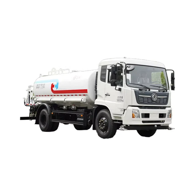 Dongfeng Tianjin 8-12CBM Water Sprinkler Truck Efficient Bowser Truck with Water Delivery Tank  of Diesel  Engine