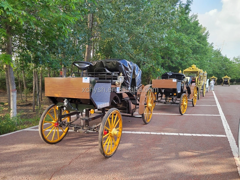 Outdoor Tourist Sightseeing Horse Carriage Cinderella Horse Carriage Manufacturer/customized