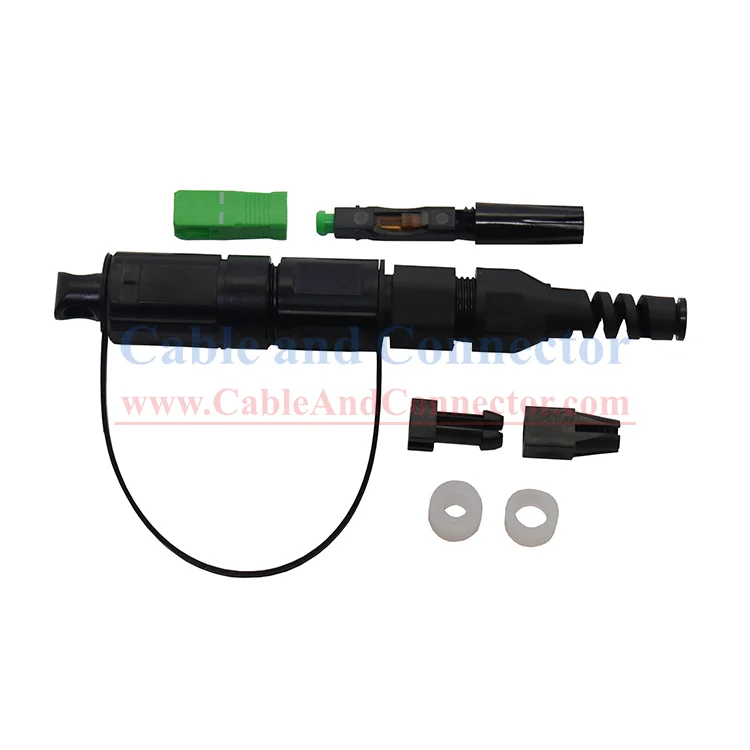 New Design Ftth Outdoor Sc Mini Quick Connector Waterproof Fast