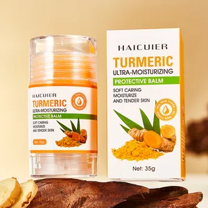 Private Label Hands Foot Crack Skin Care Hydration Moisturizing Turmeric Balm Stick for Hand and Foot Care