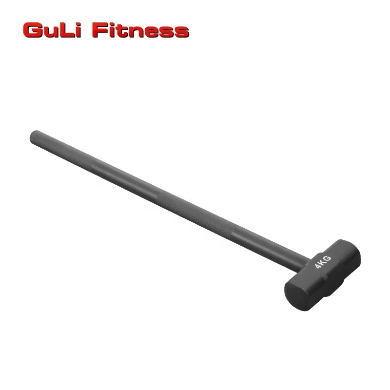 Guli Fitness Physical Training 4/6/8kg Sledge Gym Hammer Functional Power Training Hammer Fitness Rubber Tires Hammer