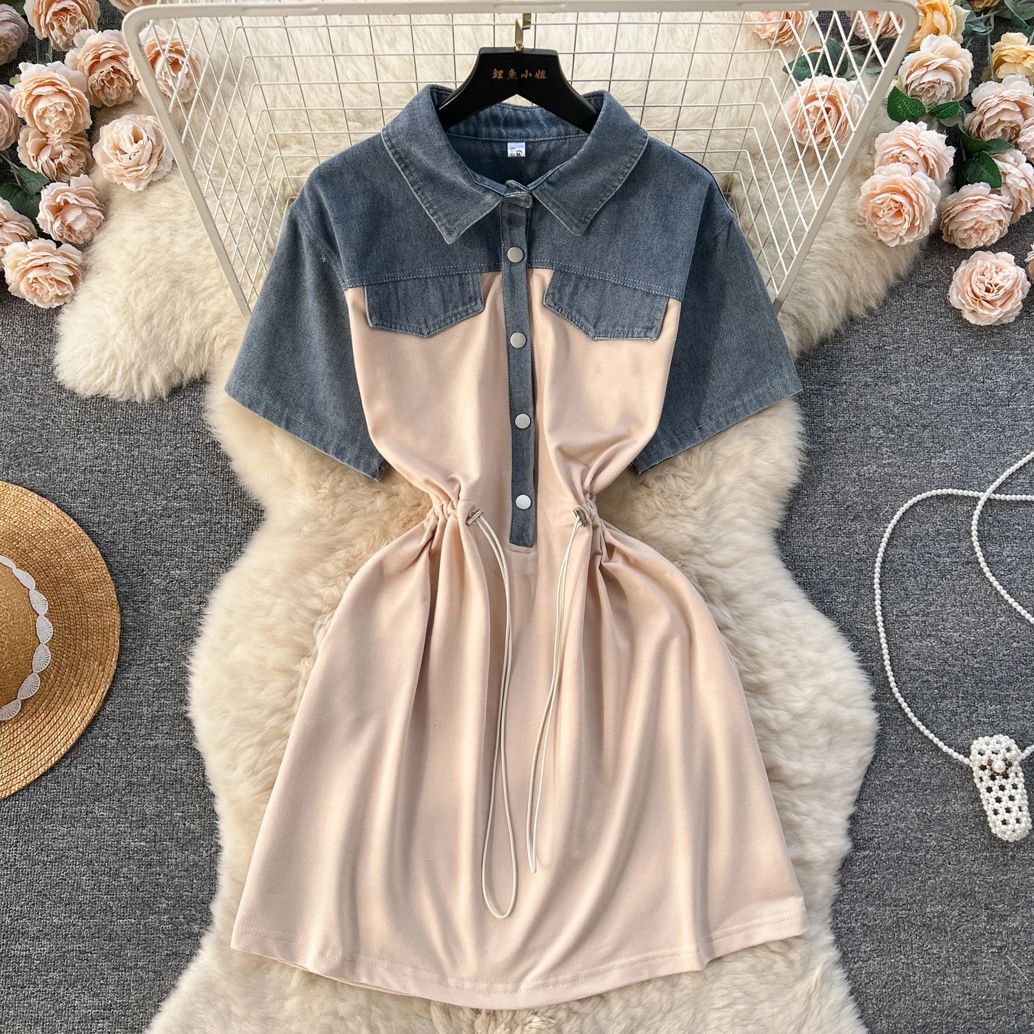 sachin and babi light blue dress Girls Baby Dresses Kids Casual POLO Dresses 2023 New School Clothes Short  Sleeve Summer Children's Clothing Little Girl Buy cheaply on Joom