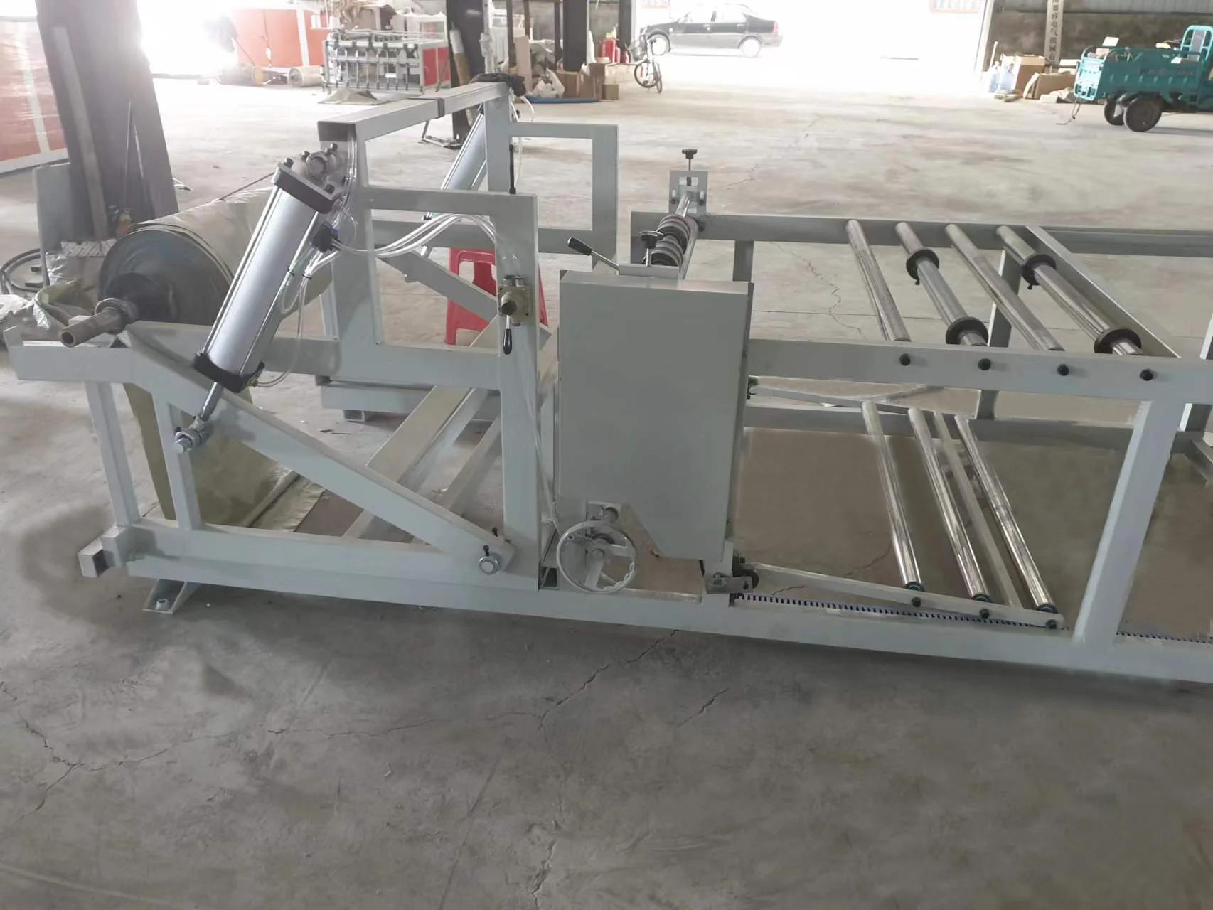Zhejiang High Speed Cement pp Rice Sack Bag Production Line Rice 50kg Hdpe Woven Polypropylene Bag Making Machine for Tile Bond