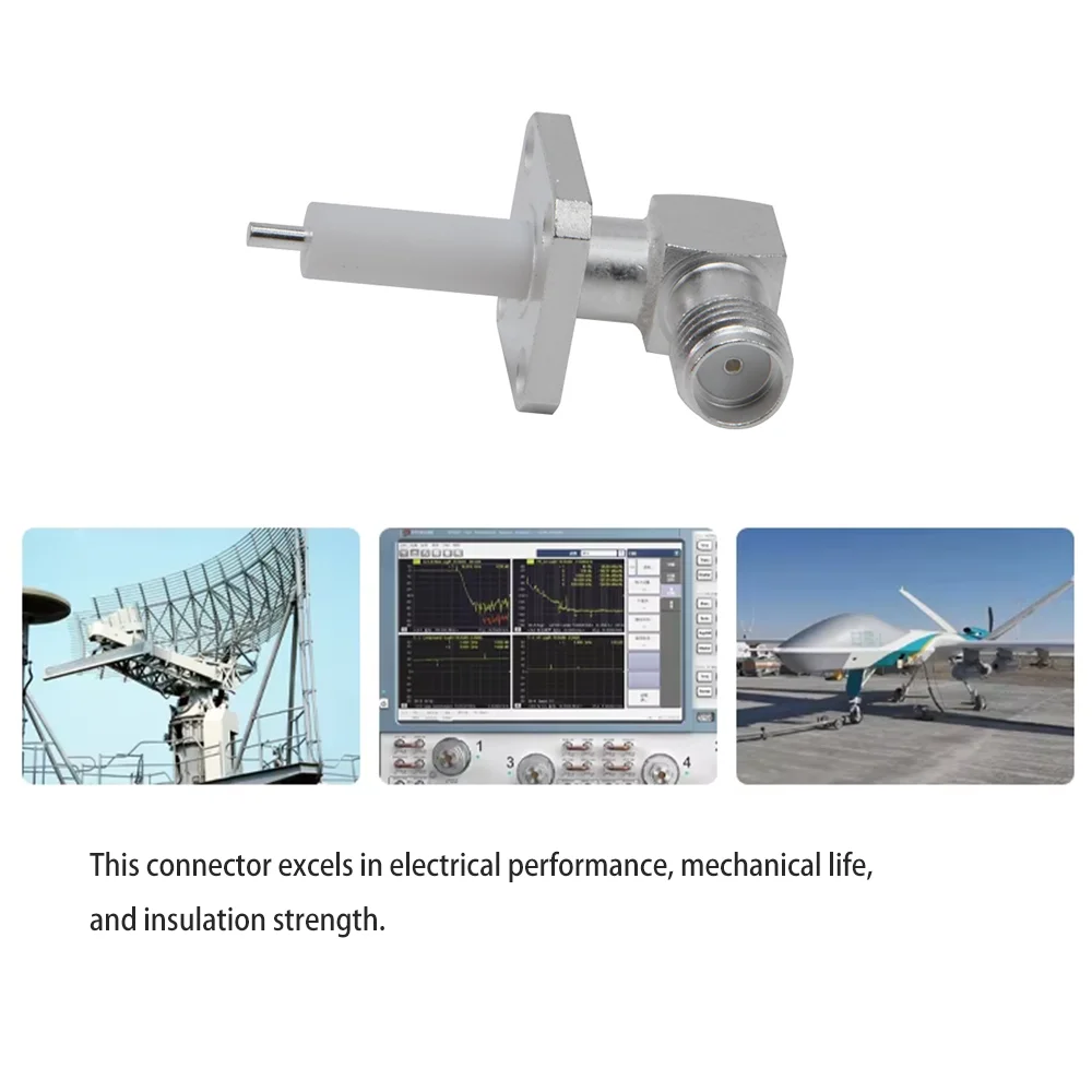 a 4 holes flange mounted receptacle-5