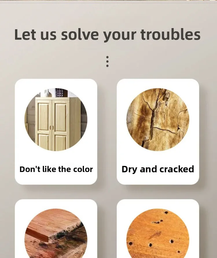 Self-applied Spray Paint for Wood Furniture & Home Renovation-Mahogany White Colors Wood Grain Clear Varnish Highlight for H1564bd9f20f94a52b8aebf330dc7fef2z