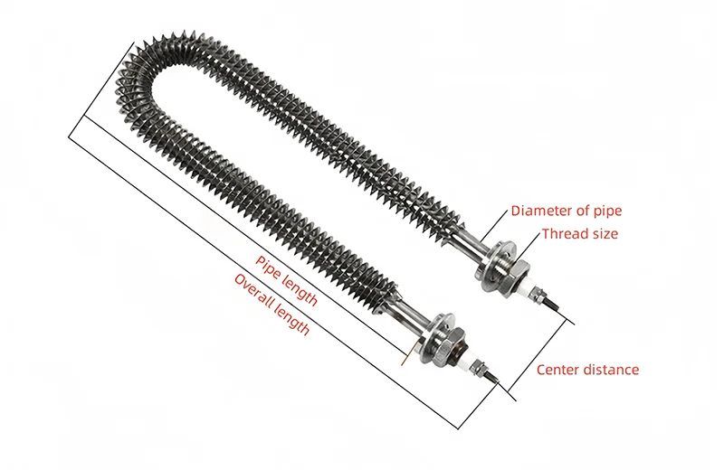 U Type Tubular Heating Element