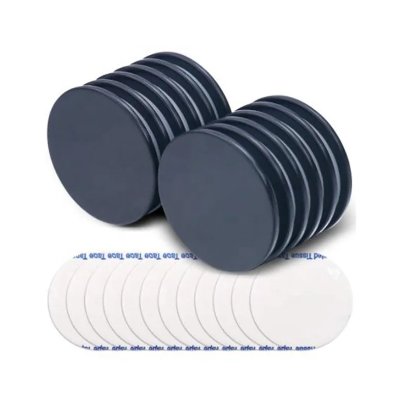 Waterproof Black Rubber Epoxy Coated Round Neodymium Magnets