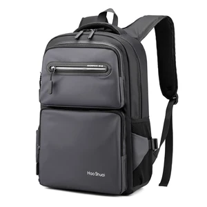 OMASKA OMASKA Fashion  Teenage Bag Large Capacity Casual 17 Inch Men School Backpack