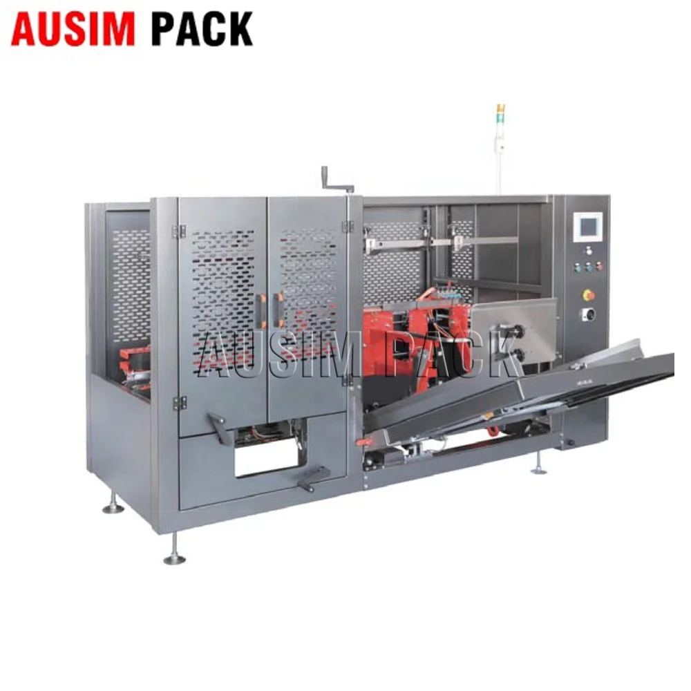 Высокое качество Лидер продаж автоматический картонная коробка для запечатывания картонной тары упаковочная формовочная машина случай коробки