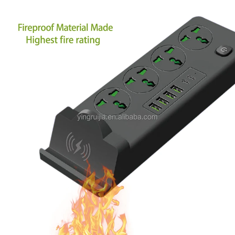 Multi Functional Portable Mobile Universal Power Socket with Wireless ...
