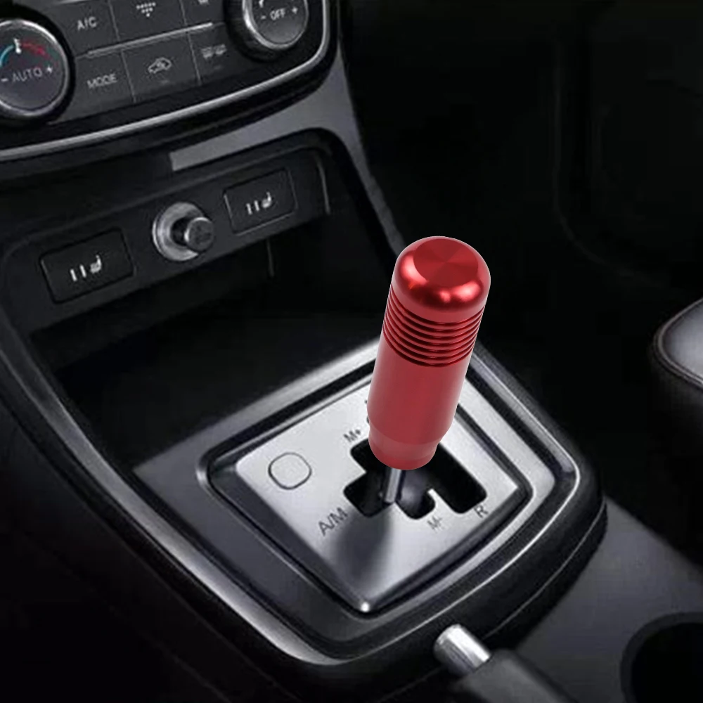 Pomulo De Cambio Universal JDM En Aluminio Plata – Bola Redonda, Roscas M8/M10/M12
