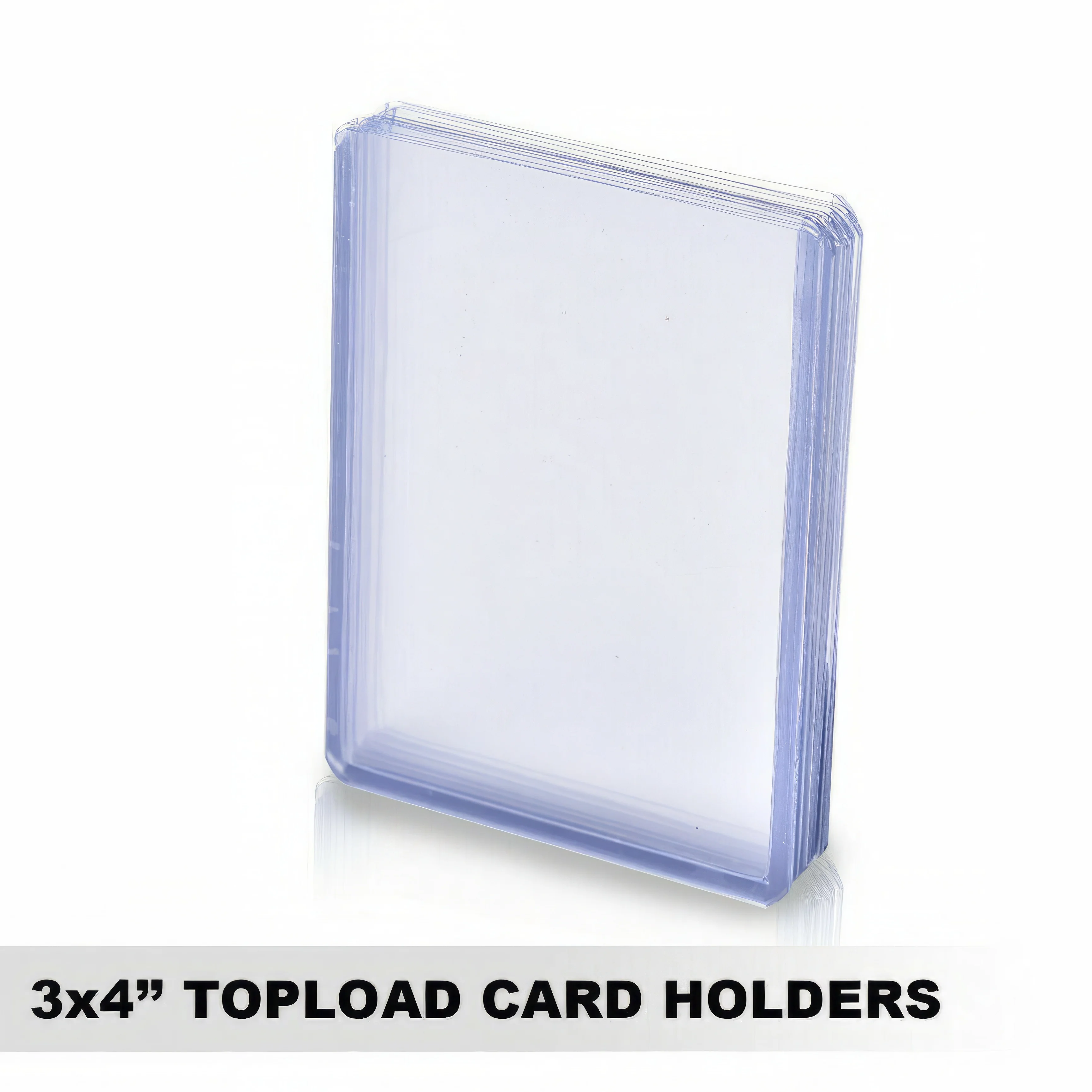 35pt Ultra Clear Transparent Poster Comic Book Trading Card Case Cover Sleeves Pocket Top Loader