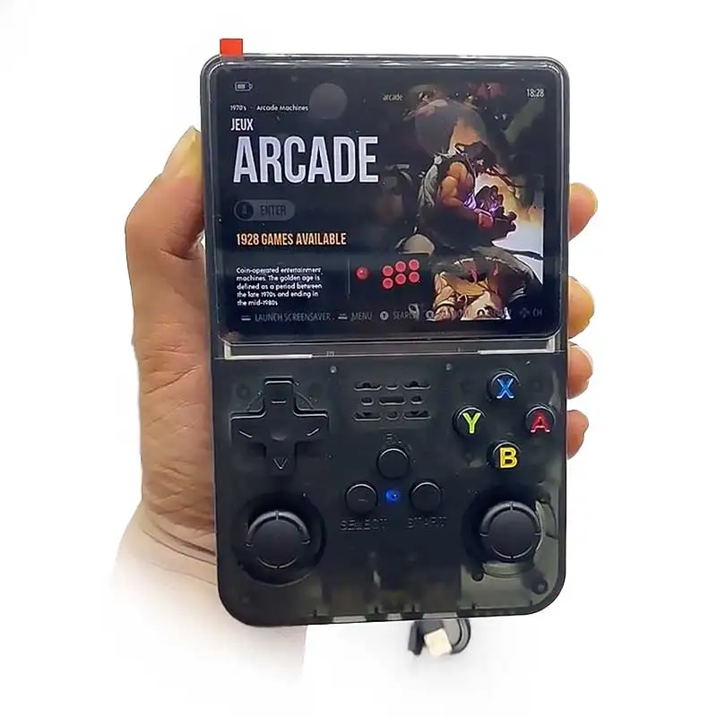 Оптовая продажа портативная игровая консоль Linux 3 5 дюймов 128 ГБ