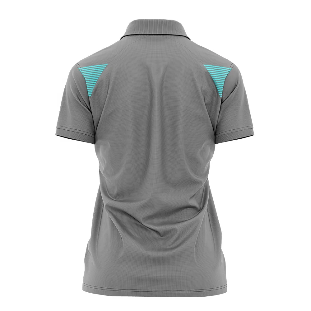 Custom Women Sports Uniform Tennis Polo Shirt High Quality Polyester