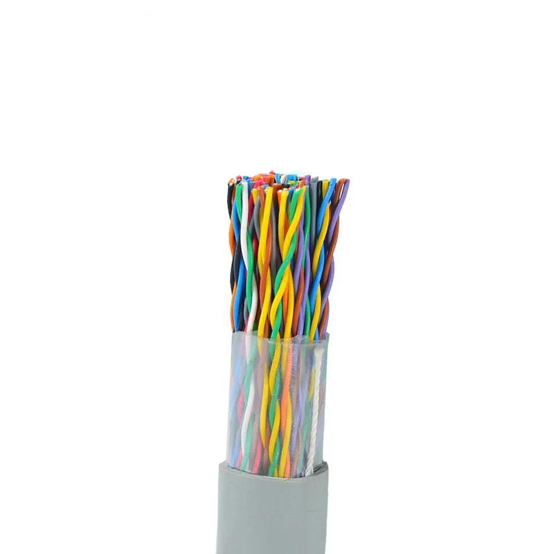 cat3 underground copper wire color code 2 20 30 50 100 150 600 1800 pairs shielded specifications indoor outdoor telephone cable