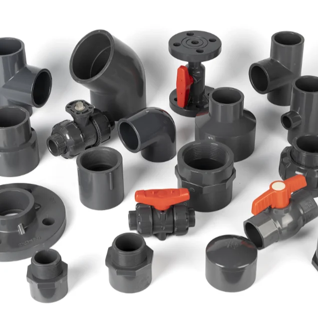 PVC UPVC CPVC PPH Pipe Fittings Connector Male Female Adapter Joint Bushing Coupling