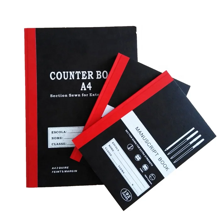 Tape Binding Mauscript Book 2 Quire A4 Counter Book 2 Quire 192 Pages ...