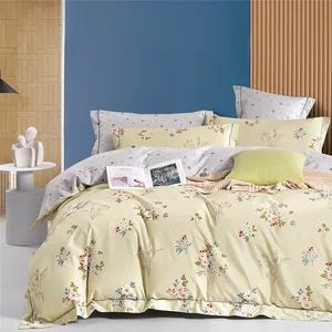 KOSMOS Hot Selling Hotel Bed Sheets Luxury Bedding Set Bed Flat Sheet Bed Spread Set Pillowcase for Sale in Low