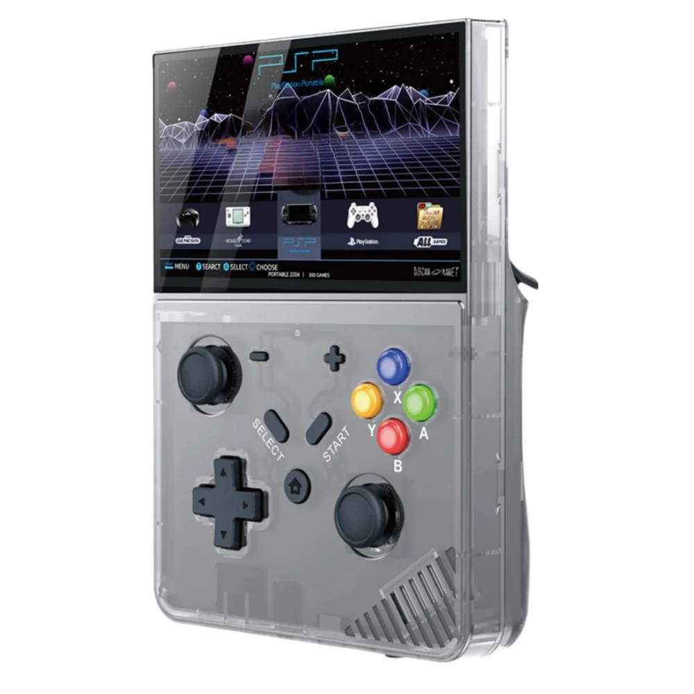 Mini Zero Retro Handheld Konsole - 4 Zoll Touch, 64GB, Android/Linux