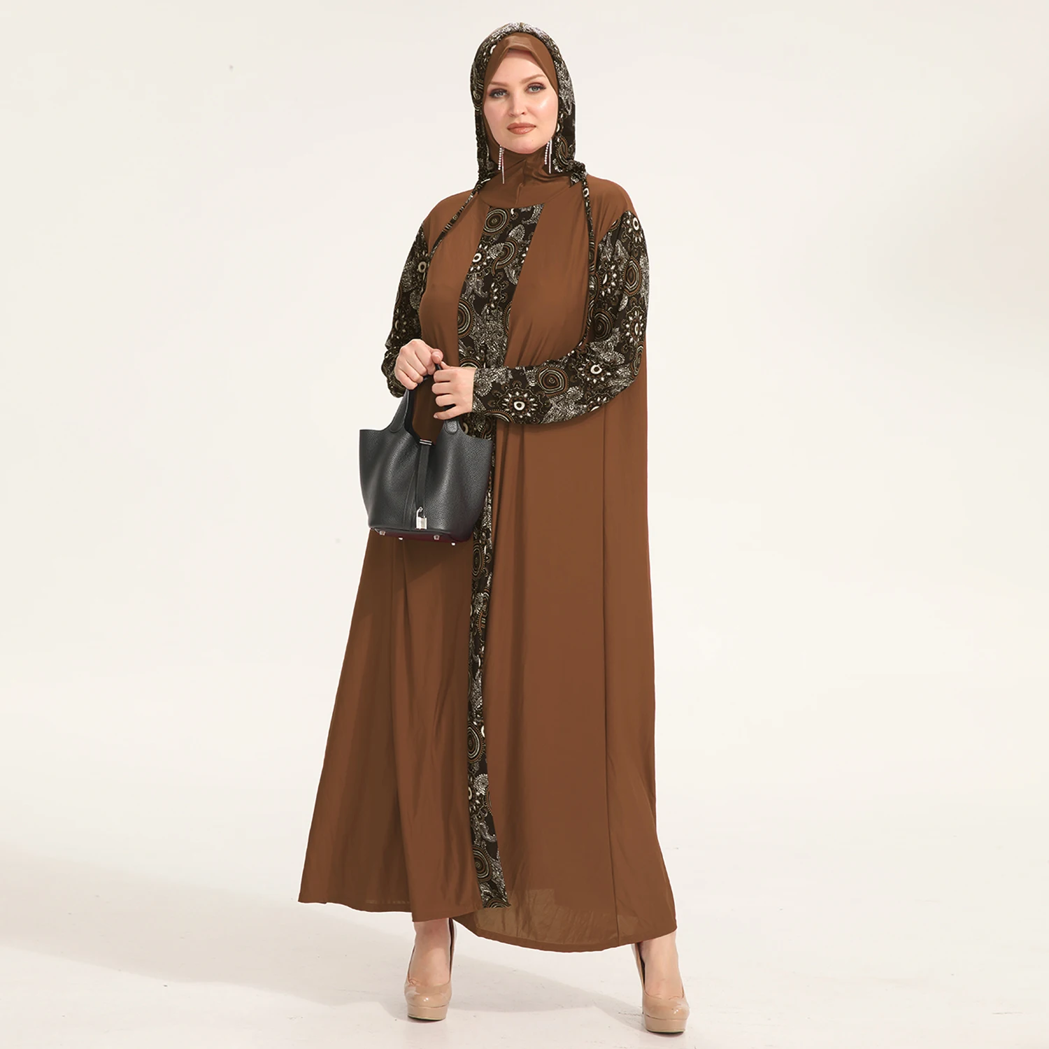 Djellaba Femme Élégante 2022 Eid Mubarak, Vêtement Islamique pour Femme, Robe à Capuche Turque, Caftan Marocain, Abaya Dubaï