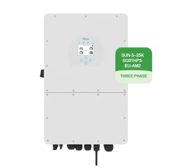 25Kw Home Energy Storage Inverter Deye SUN-25K-SG01HP3-EU-AM2 High Voltage Battery Three Phase Hybrid Solar Inverter PV Inverter