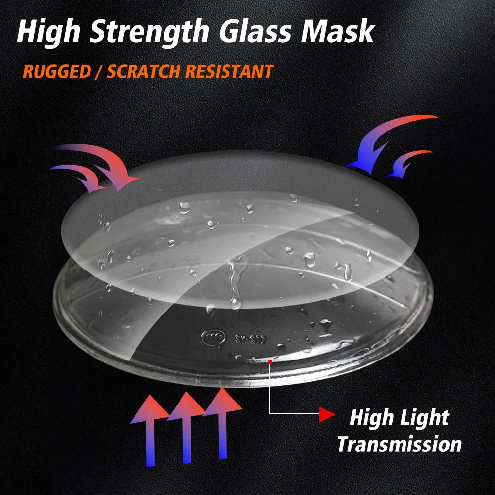 YAYE GN125 2 in 1 High Power LED Motorcycle Headlight with DRL/Turn Signal and DC12V Voltage