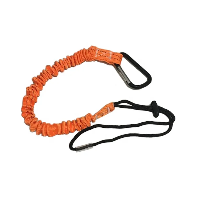 Custom Spring Elastic Tools Safety Lanyard