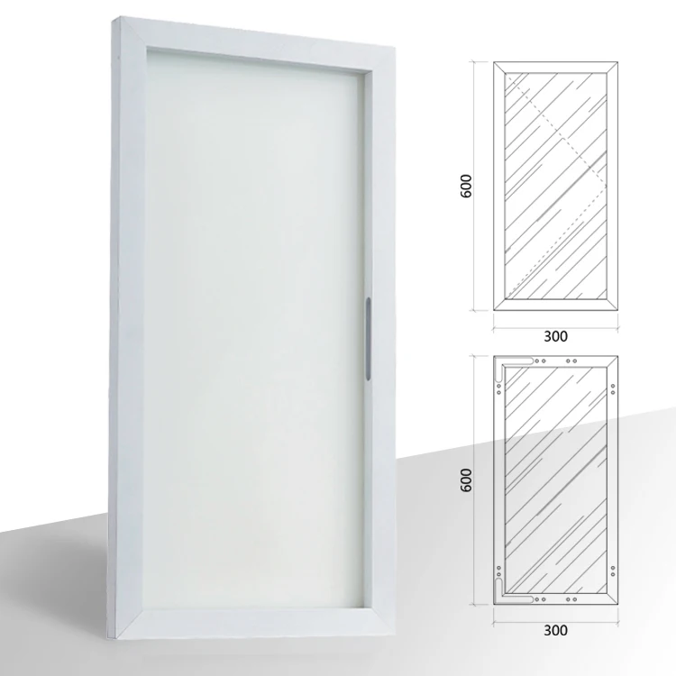 6063 T5 T6 Anodized Powder Coated Aluminum Profiles Modern Minimalist Luxury Custom Metal Frames for Kitchen Cabinet Door