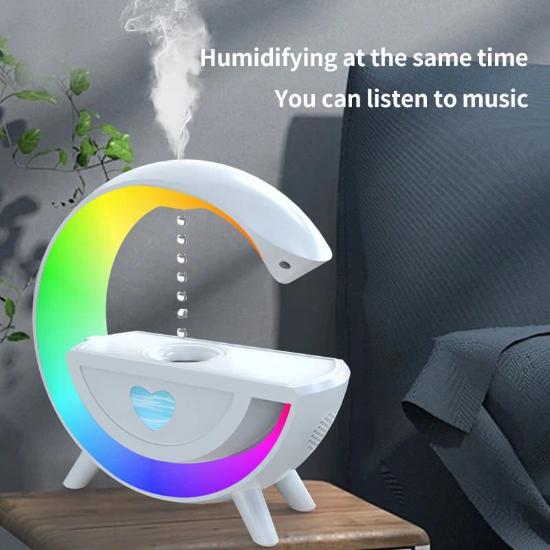 G Letter LED Night Light with BT Speaker Smart Music Lamp Hot Product in Humidifiers Category Car Humidifier YS