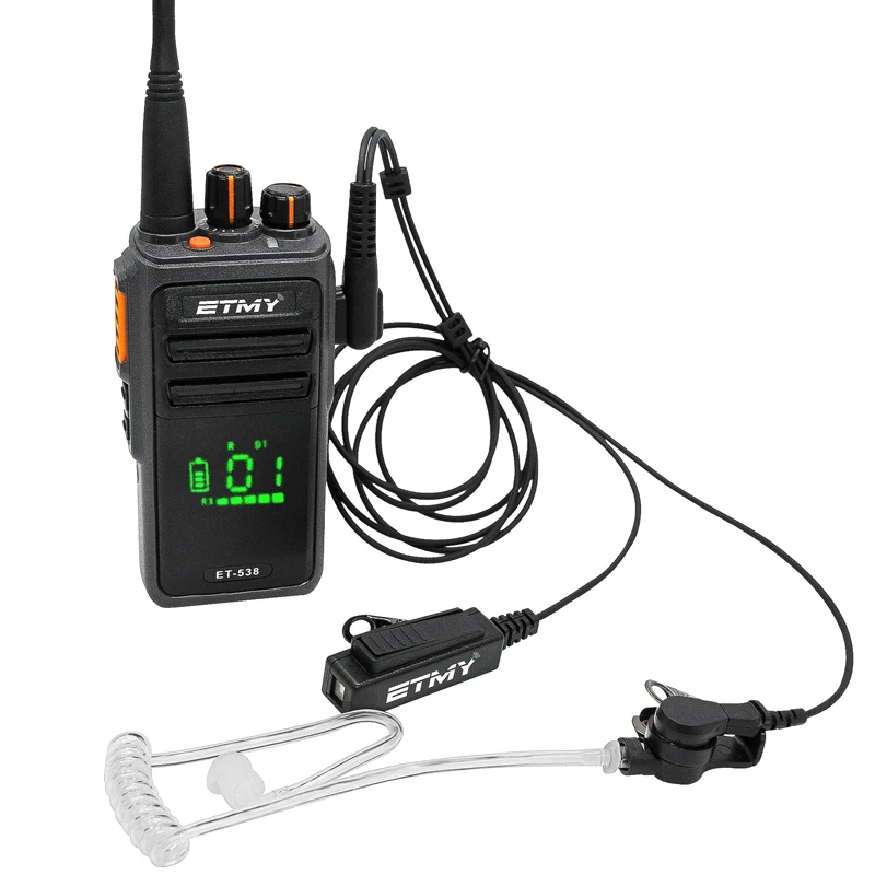 Talkie-walkie longue portée étanche IP68 10 W - ET-538