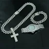 Silver white watch set (without gift box)
