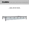 [No heating] 6 drawers per layer, 1.0mm silver frame