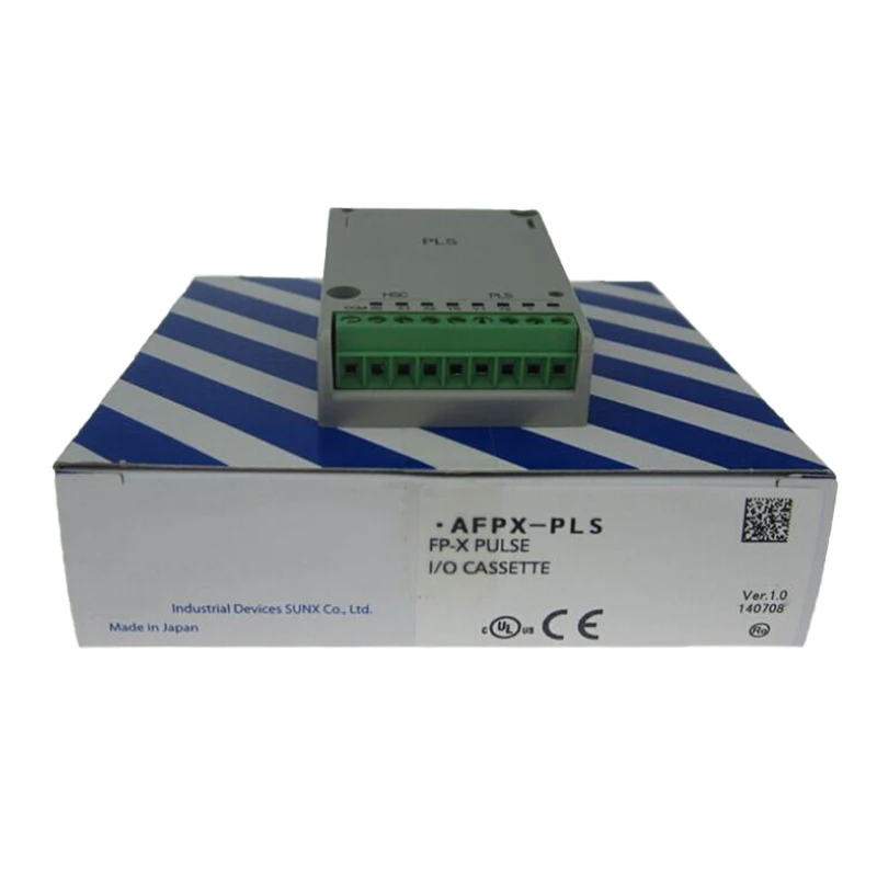New Original AFPX-PLS Positioning Module, AFPX SeriesPrecise pulse output, stable operational performance. Simple wiring and easy setup. Used for motion positioning control in automated production equipment.