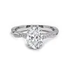 10K White Solid Gold