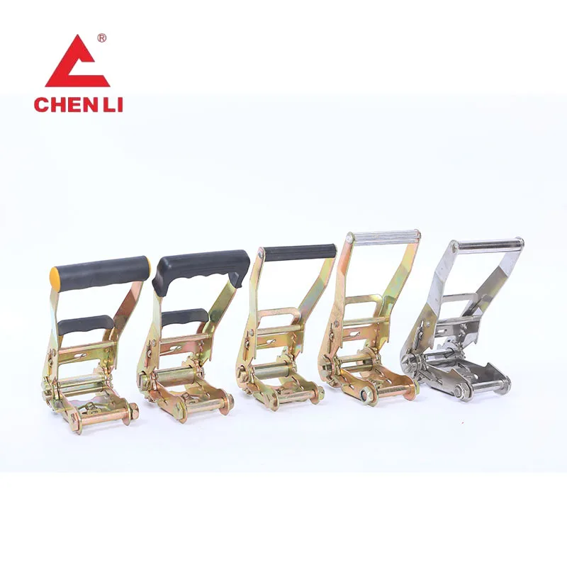 Chenli Handle Double Security Lock Stainless Steel Ratchet Buckle