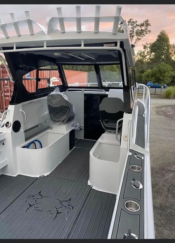Profisher 25ft V Bottom Aluminum Fishing Boat Gospel Boat Yacht Luxury Yacht Boat for Sale