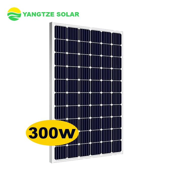 Yangtze 72 cell 300w monocrystalline solar photovoltaic module panel