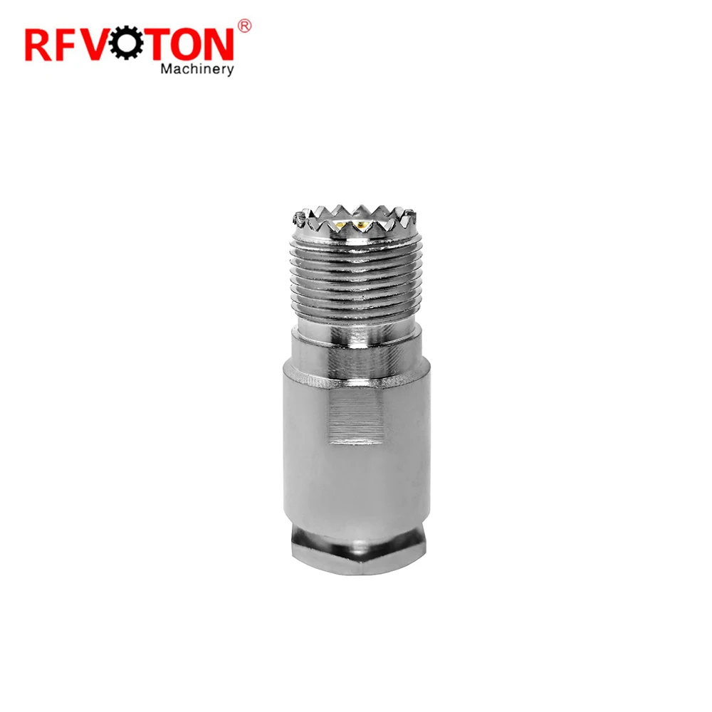 Factory UHF SO239 Female Jack Clamp for RG58 LMR195 RG223 RG142 RG400 3DFB RG303 LMR300 5D-FB RG8 LMR400 RG213 RG214 Connectors