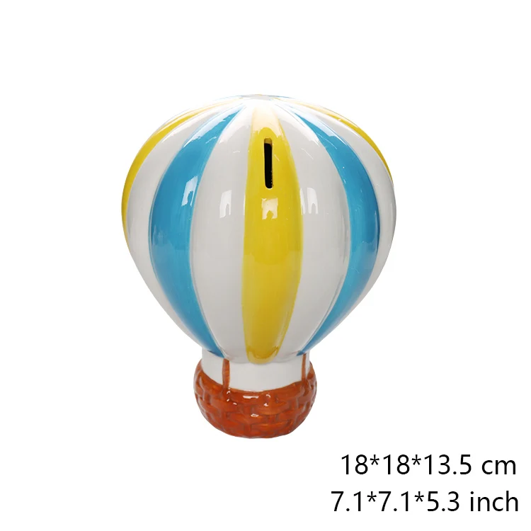 Air Balloon Piggy Bank